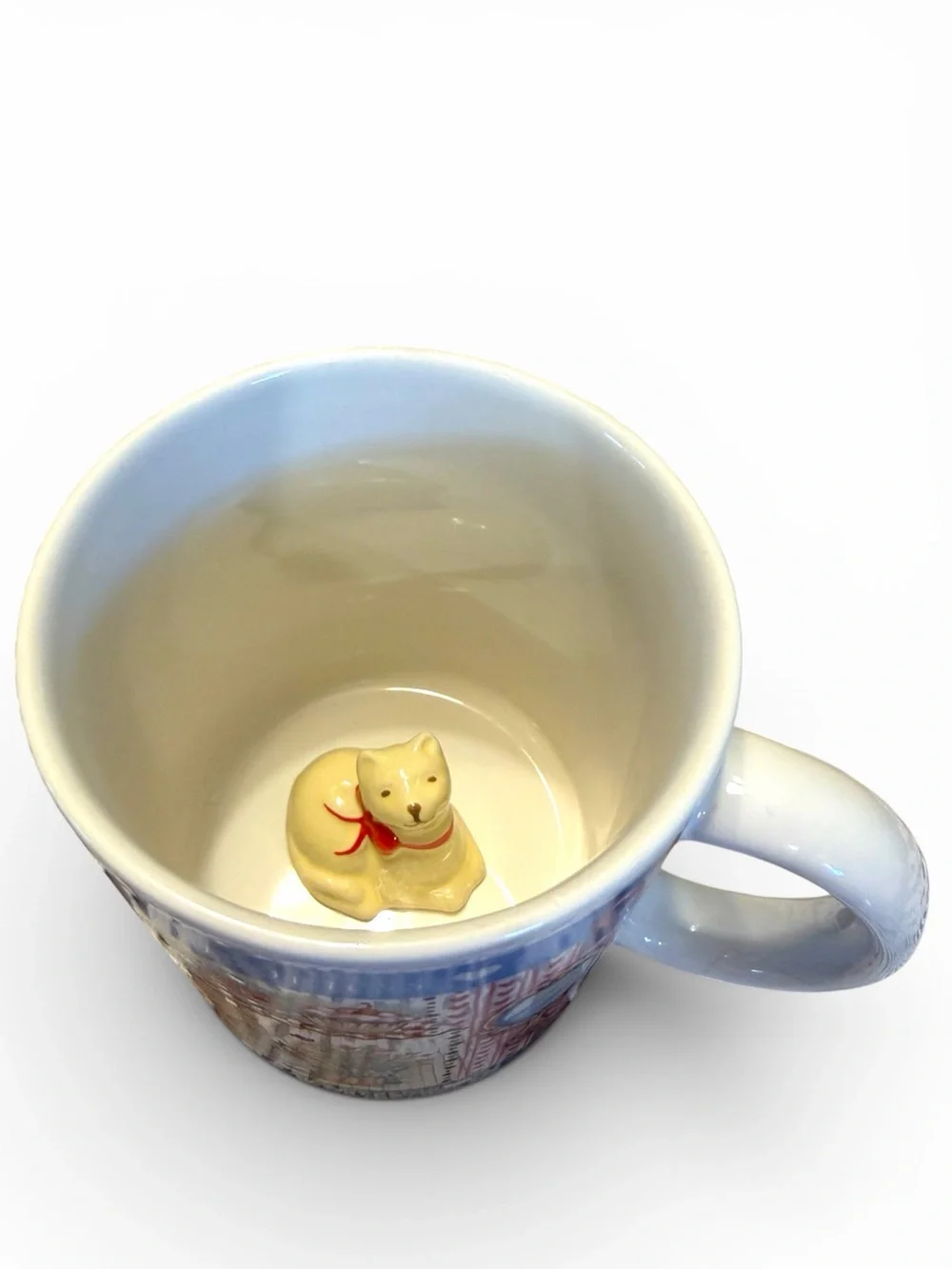 Vintage Avon Daughters Are Happiness Hidden Kitty Surprise Mug Cottagecore